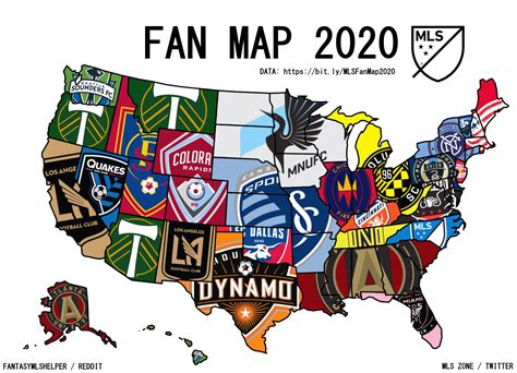 2020 MLS Fan Map : r/MLS