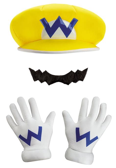 Super Mario Bros. Wario Adult Costume Kit