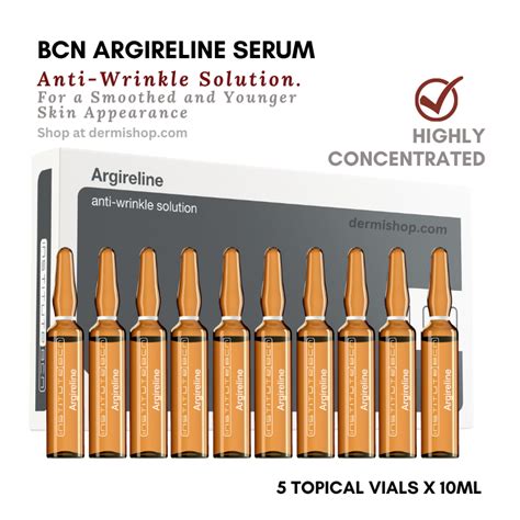 Argireline Mesotherapy Serum - BCN Argireline Antiwrinkle Solution 10 ...