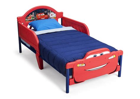 Cars Plastic 3D Toddler Bed | Delta Children