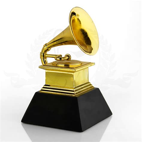 Zinc Alloy Grammy Trophy Award Custom Metal Music Memento, View Grammy ...