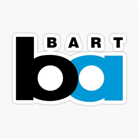 "BART Logo" Sticker for Sale by timboland | Redbubble