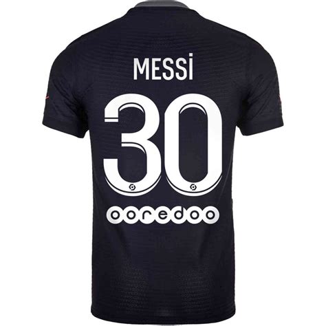 2021/22 Nike Lionel Messi PSG 3rd Match Jersey - SoccerPro