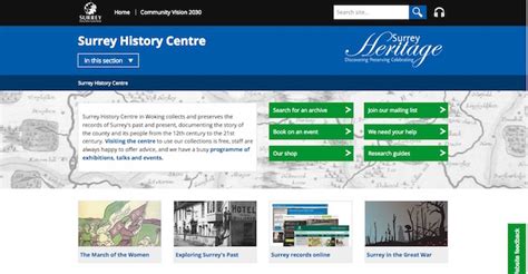 Surrey History Centre – Effingham Local History Group