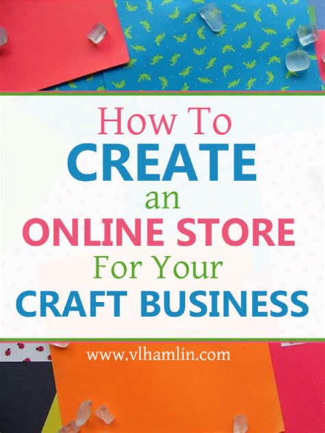 How to Create an Online Store for Your Craft Business - Part 1 - Food ...