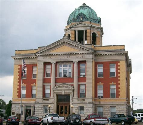 Monroe County Courthouse in Ohio. | National register of historic ...