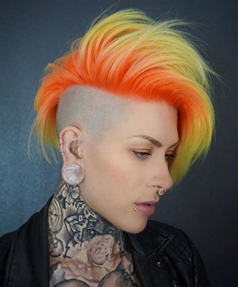 Cool Short Hairstyles, Mohawk Hairstyles, Halloween Hairstyles, Mohawk ...