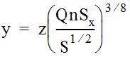 Hydraulic Design Manual: Gutter and Inlet Equations