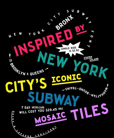 NYC Subway Font :: Behance