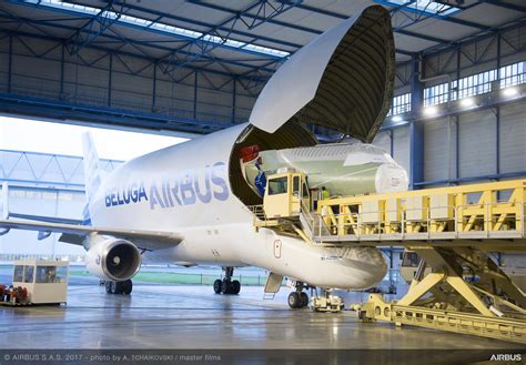 BelugaST delivers the nose section for its BelugaXL successor ...