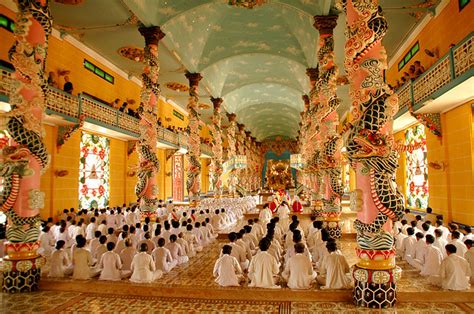 Cao Dai Temple | The Cao Dai temple is indeed one of Vietnam… | Flickr