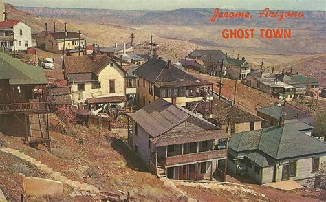 Vintage Travel Postcards: Jerome, Arizona