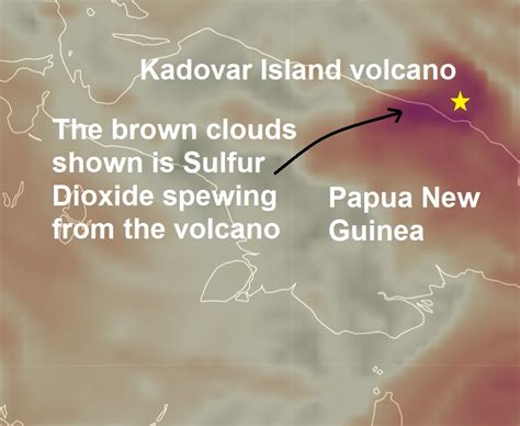 The Big Wobble : Tsunami warning issued for eruption of volcano on ...