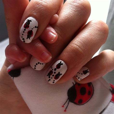 Lady Bug Nails Pictures, Photos, and Images for Facebook, Tumblr, Pinterest, and Twitter