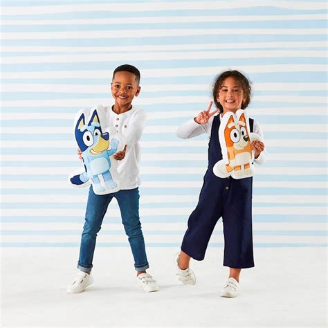 Adairs Kids - Bluey Shaped Cushion | Adairs