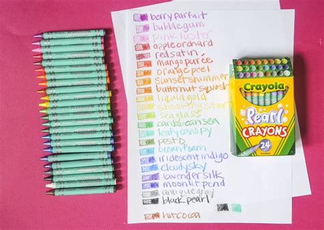 2019 NEW Crayola COLORS Review and 24 Crayons | Jenny's Crayon Collection