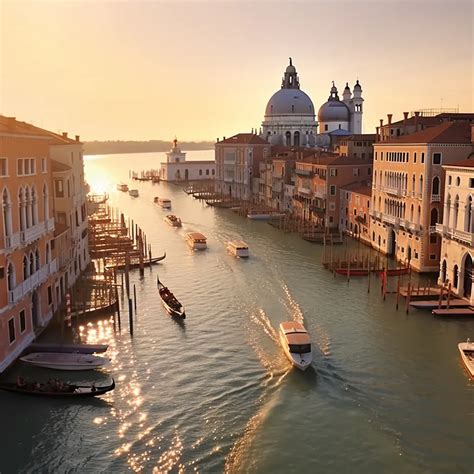 Venice Drone Shot - Midjourney Prompt