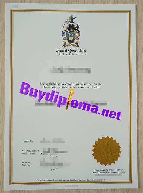 When Do People Have to Buy Fake Central Queensland University Degree? | Fake College Diploma ...