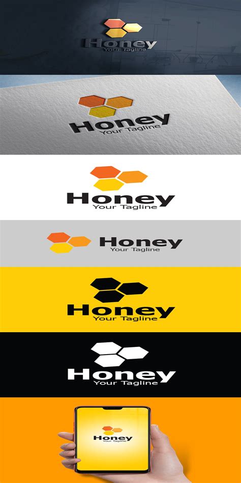 Honey Logo Template #80960 - TemplateMonster