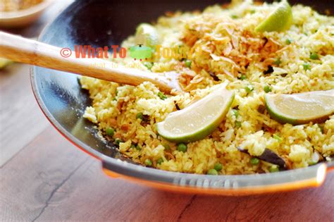 FRIED RICE WITH SHALLOTS