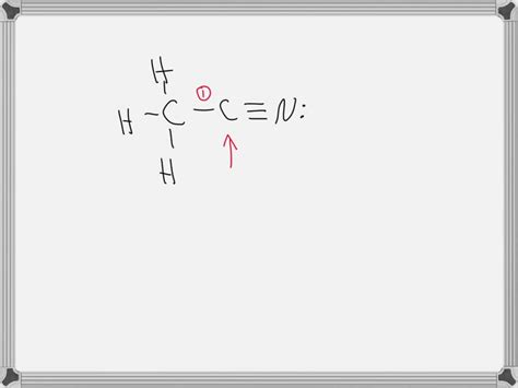 SOLVED: What is the hybridization of the atom indicated in acetonitrile ...