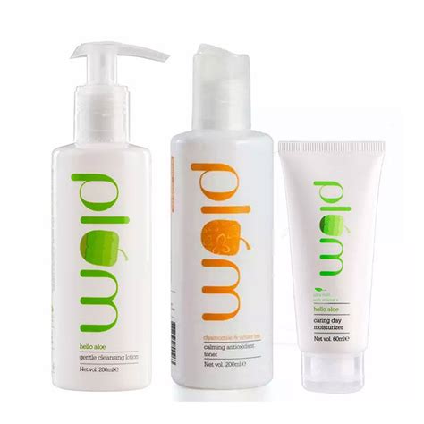 Buy Plum Skincare Routine For Sensitive Skin online at purplle.com.