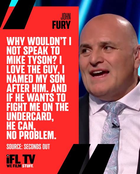 IFL TV - JOHN FURY VS MIKE TYSON ON THE FURY/NGANNOU...