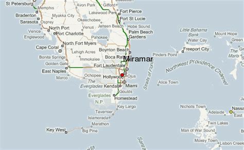 Miramar Florida Map