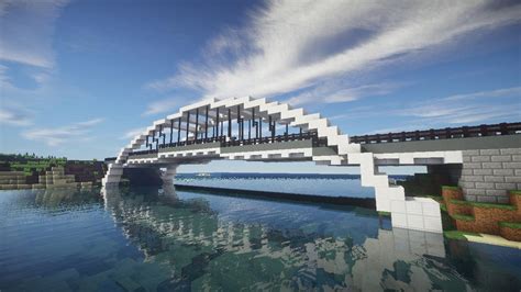 Modern Arch Bridge Minecraft Map