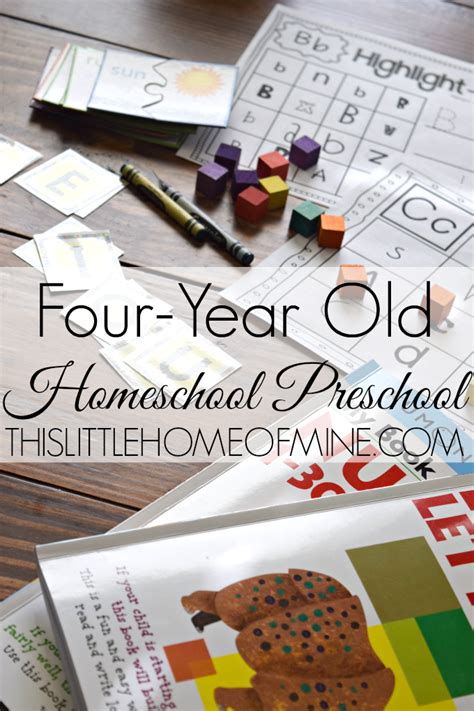 Four-Year Old Homeschool Preschool | Homeschool preschool, Preschool, Preschool fun