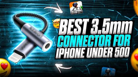 Best Lightning to 3.5mm Connector under 500 for iPhone | Best Lightning ...