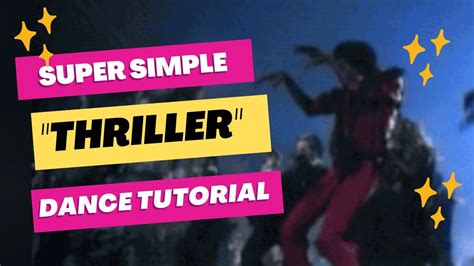 Thriller Dance: Simple Step-by-Step Tutorial - YouTube