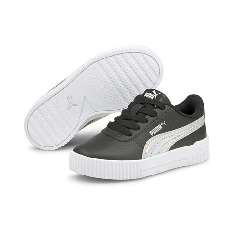 Carina Rainbow Kids' Sneakers | Black - PUMA