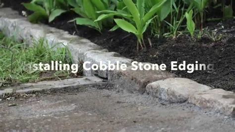 Landscaping Ideas No Grass 100, Cobblestone Landscape Edging 4 Music