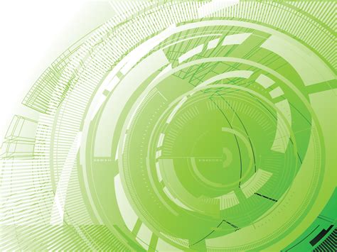 Green Technology Powerpoint Templates - Green, Technologies Backgrounds