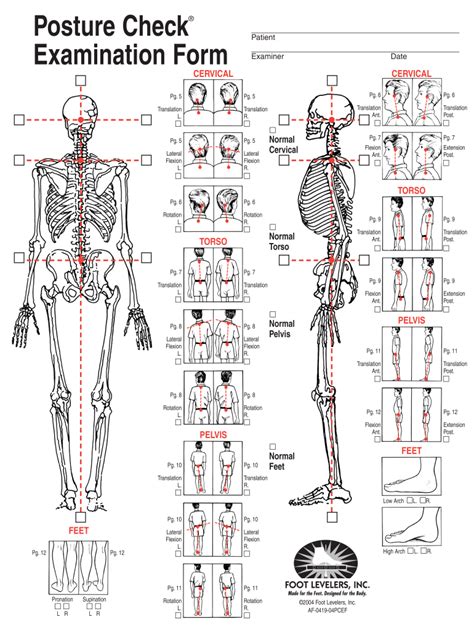 Posture Check - Fill and Sign Printable Template Online | US Legal Forms