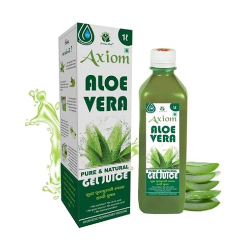 Axiom 100% Ayurvedic Antioxidant Arthritis And Constipation Relief Aloe Vera Juice 1 Liter Age ...