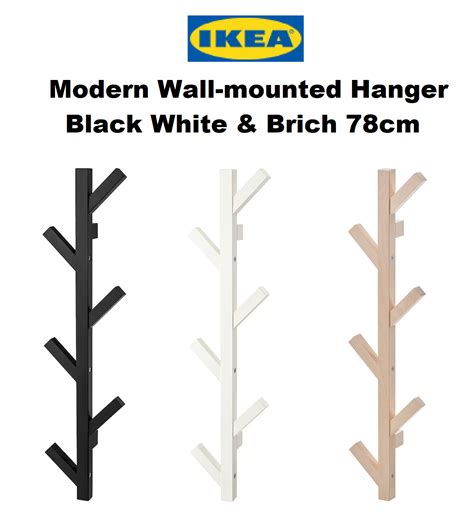 IKEA Wall hanger Coat/jacket hangers wall mounted Cloth Hanging Rack ...