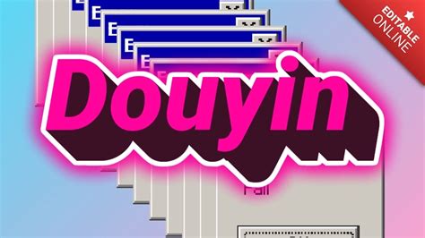 Douyin | Y2K Logo | Text Effect Generator