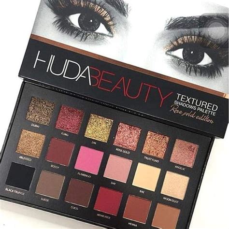 HUDA BEAUTY -Eyeshadow Palette - Rose Gold Edition: Amazon.co.uk: Beauty