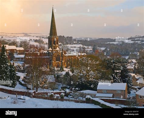 Bakewell Derbyshire Peak District Winter Stock Photo - Alamy