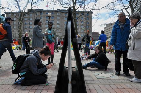 Photos: Boston Marathon Memorial at Copley Square