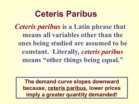 Paribus Ceteris / Real Life Examples of Market Structures - CETERIS PARIBUS : Ceteris paribus is ...