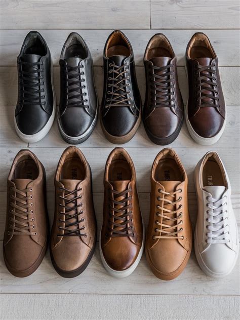 Men's Leather Sneakers - Thursday Boot Company | Leather shoes men ...