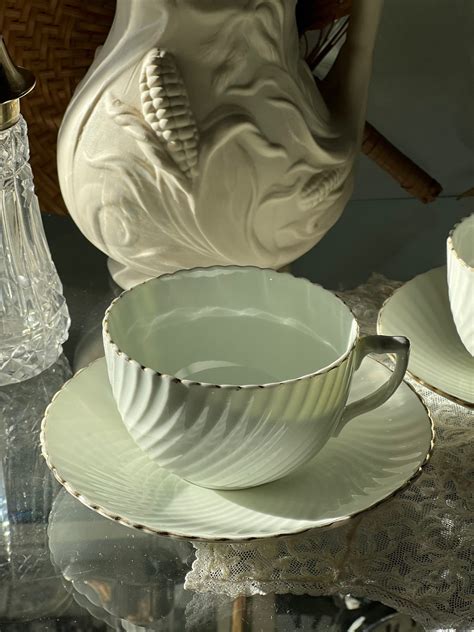 Taza de te con su plato de porcelana - DecoVIntageNew