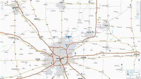 Noblesville, Indiana Map