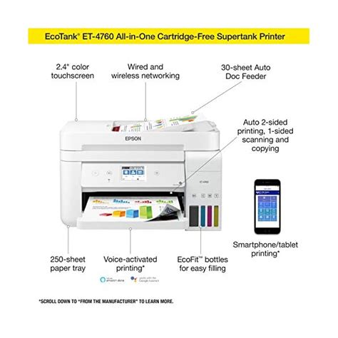 Epson EcoTank ET-4760 Supertank Printer Review • Bhanza