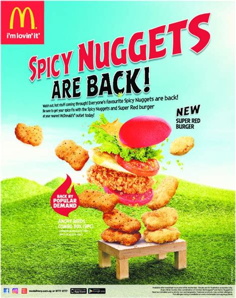 McDonald's: Spicy Nuggets are back! (From 20 Jun 16) | MoneyDigest.sg