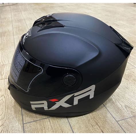 RXR BLACK VISOR With ICC K691-2 Full Face Helmet For Adult size large | Shopee Philippines