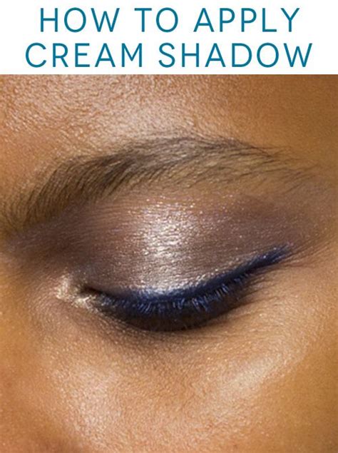 Eyeshadow Tips: How to Apply Cream Shadow | Cream eyeshadow, Smokey eye ...